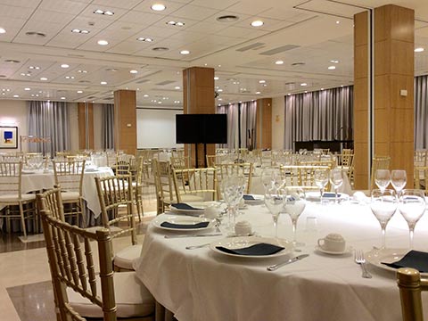 reuniones y eventos en Salamanca, montaje en cabaret
